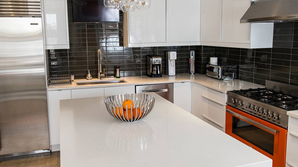Interior of modern house kitchen